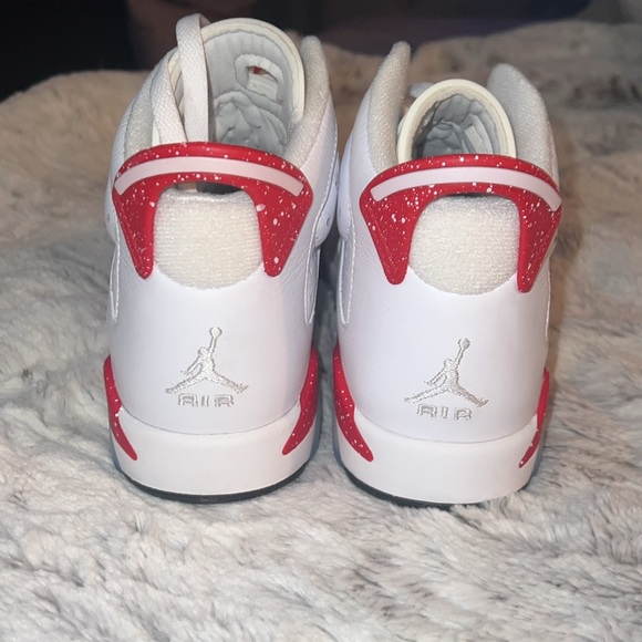 Jordan 6 Red Oreos size 6.5 grade school never worn still have box. - Picture 2 of 10